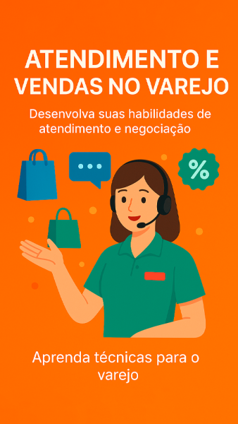 Atendimento e vendas no varejo
